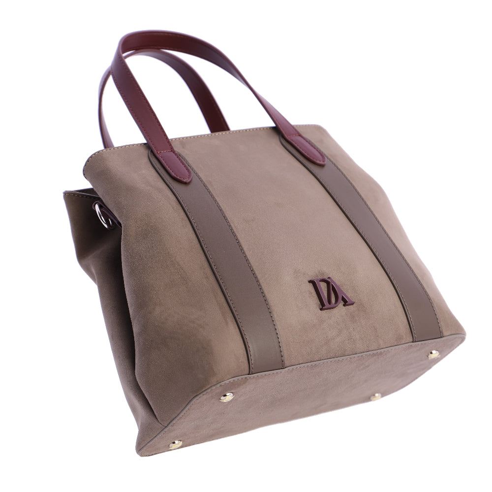 Bolso de Mano Don Algodón Iconic Gris