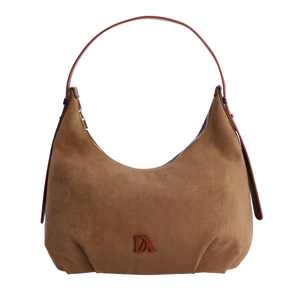 Bolso de Hombro Don Algodón Iconic Camel