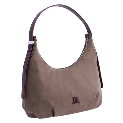 Bolso de Hombro Don Algodón Iconic Gris