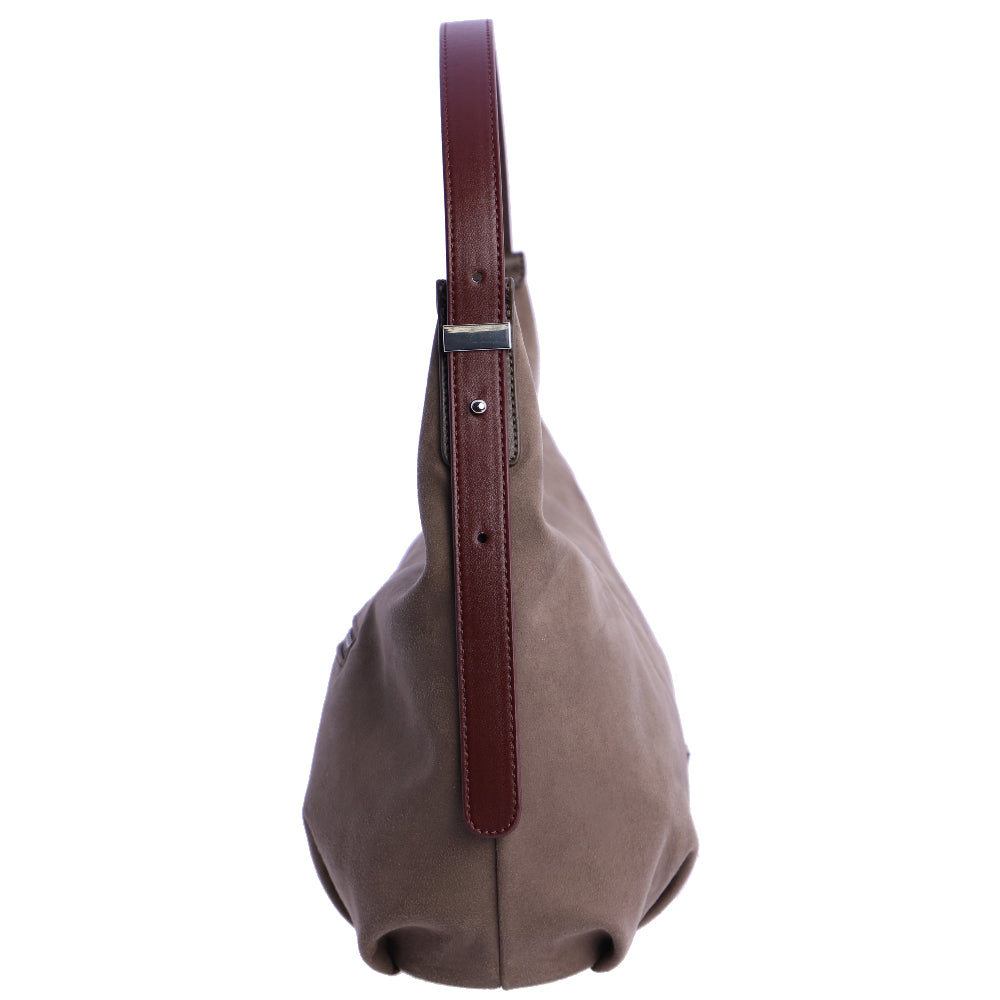 Bolso de Hombro Don Algodón Iconic Gris