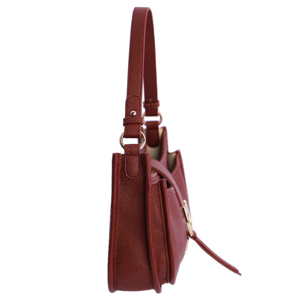 Bolso Bandolera Don Algodón Terracota