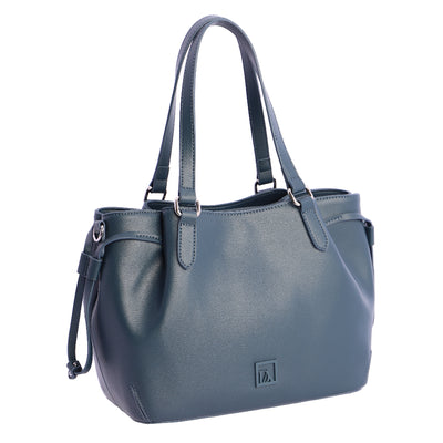 Bolso con Bandolera Don Algodón Vinculo Azul