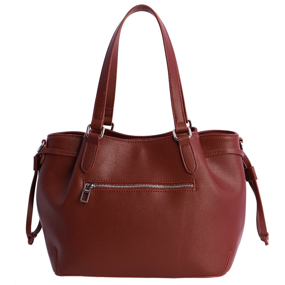 Bolso con Bandolera Don Algodón Vinculo Terracota