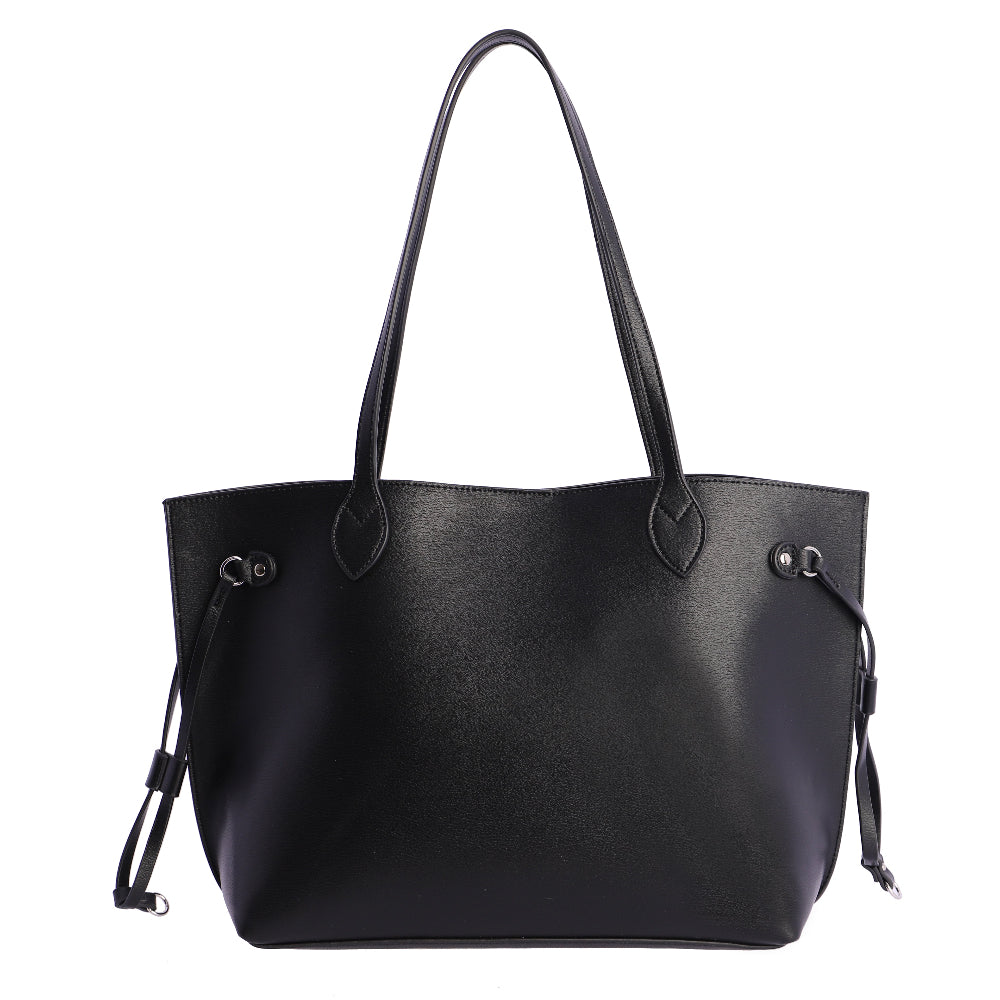Bolso Shopper Don Algodón Vinculo Negro