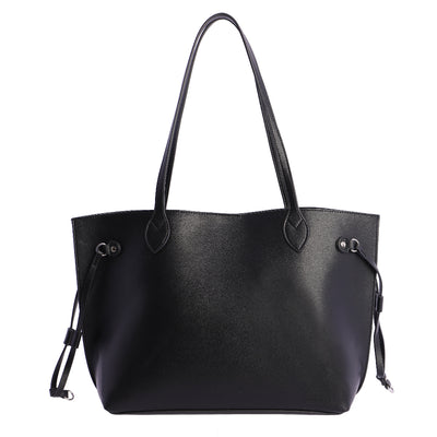 Bolso Shopper Don Algodón Vinculo Negro