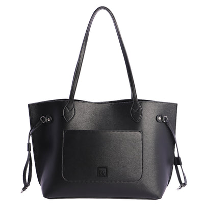 Bolso Shopper Don Algodón Vinculo Negro