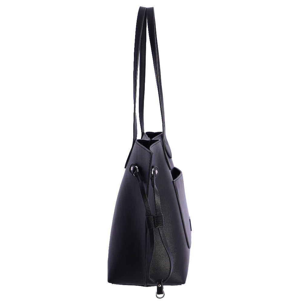 Bolso Shopper Don Algodón Vinculo Negro