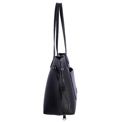 Bolso Shopper Don Algodón Vinculo Negro