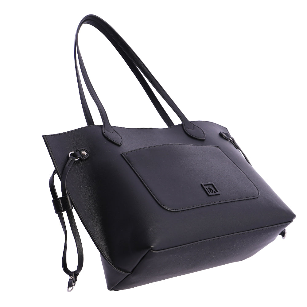 Bolso Shopper Don Algodón Vinculo Negro