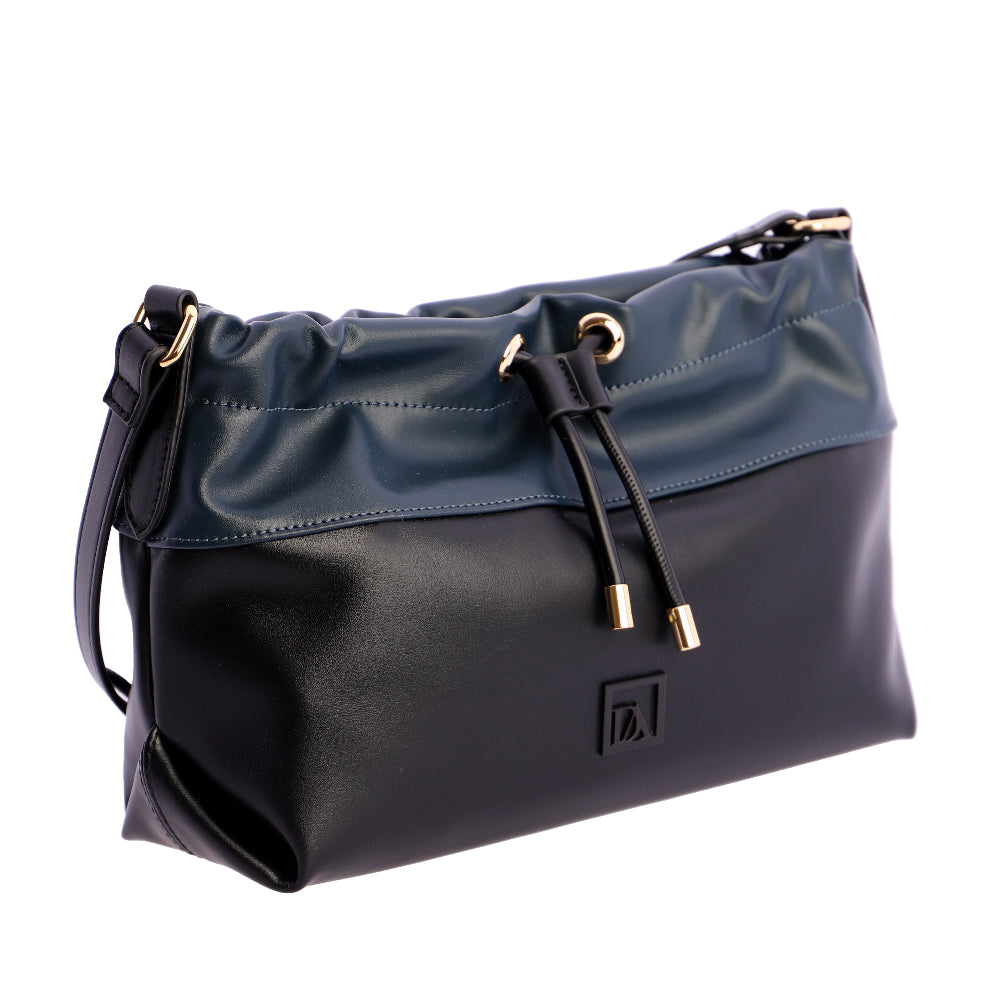 Bandolera Don Algodón Bicolor Negro