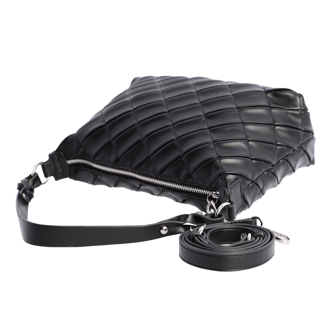 Bandolera Don Algodón Trama Negro