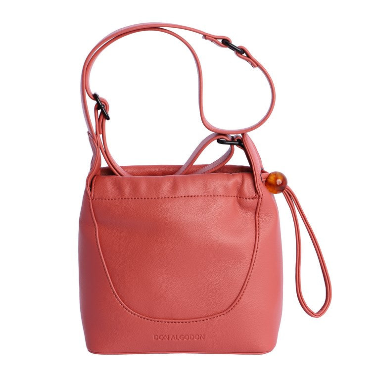 Bandolera Don Algodón Mia color Coral