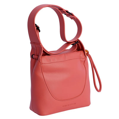 Bandolera Don Algodón Mia color Coral