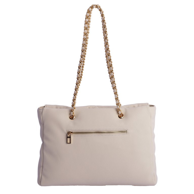 Bolso de hombro Don Algodón Laia Marfil