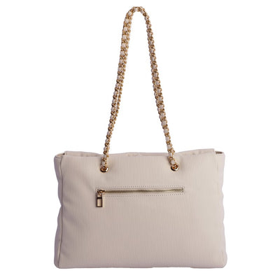 Bolso de hombro Don Algodón Laia Marfil