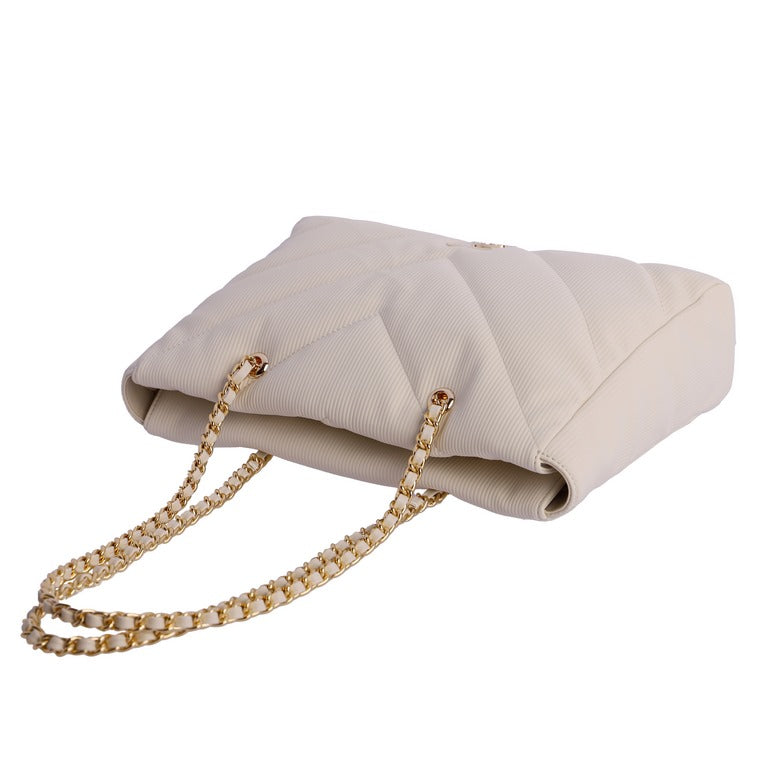 Bolso de hombro Don Algodón Laia Marfil