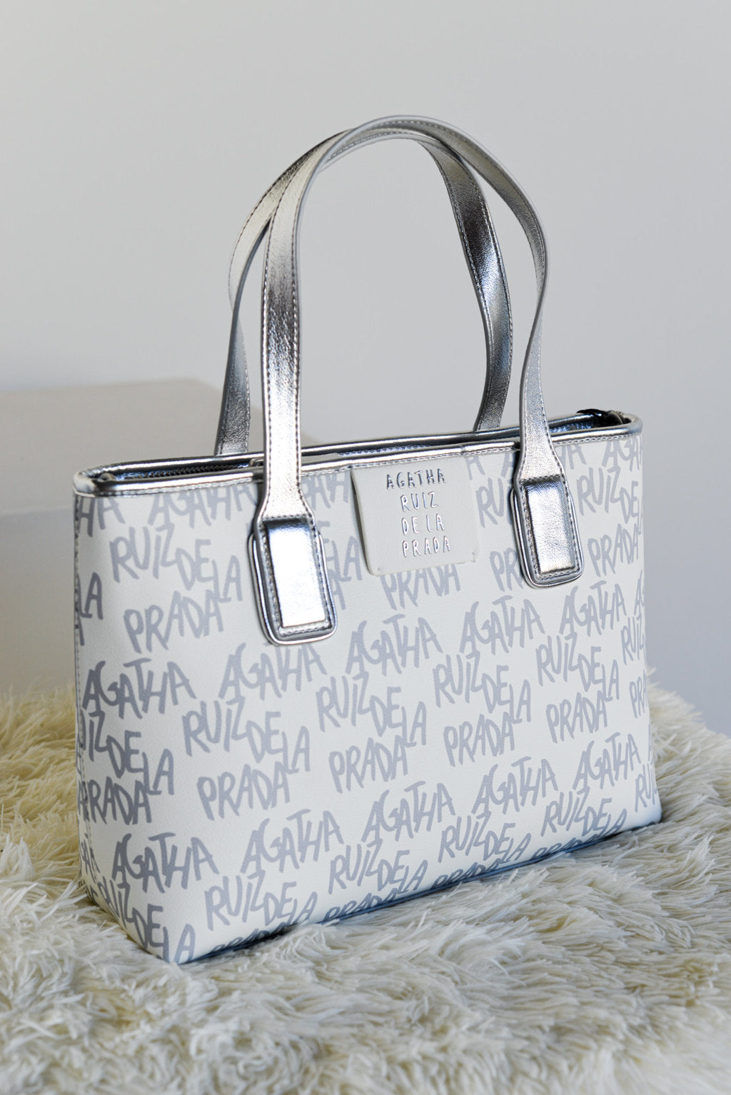Bolso print AGATHA RUIZ DE LA PRADA color Plata