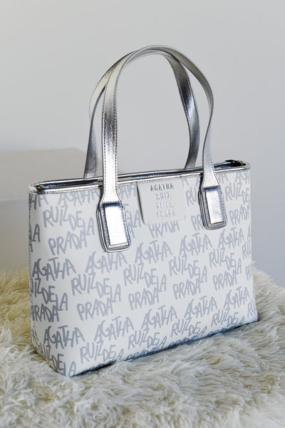 Bolso print AGATHA RUIZ DE LA PRADA color Plata