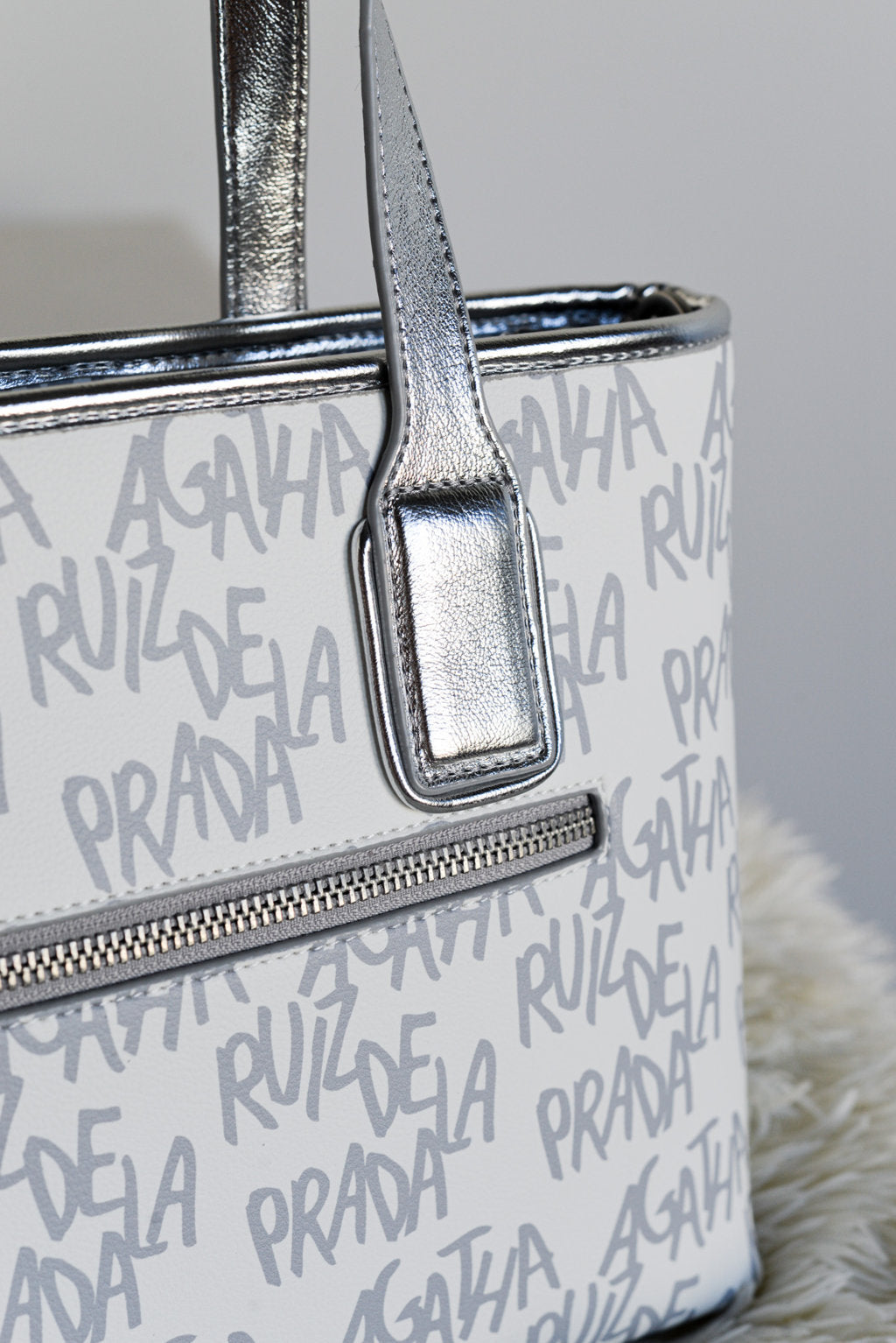 Bolso print AGATHA RUIZ DE LA PRADA color Plata