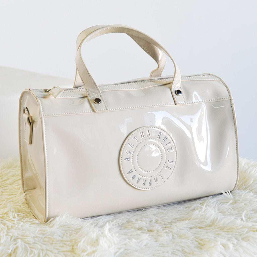 Bowling Charol logo AGATHA RUIZ DE LA PRADA Beige
