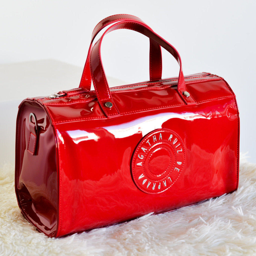 Bowling Charol logo AGATHA RUIZ DE LA PRADA Rojo