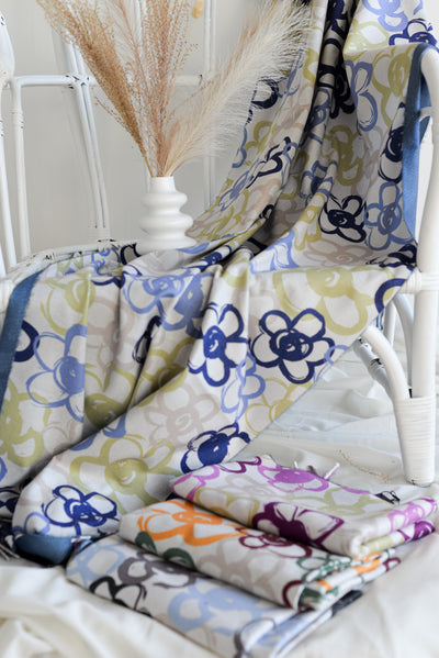 Pashmina Noco Flor Graffiti