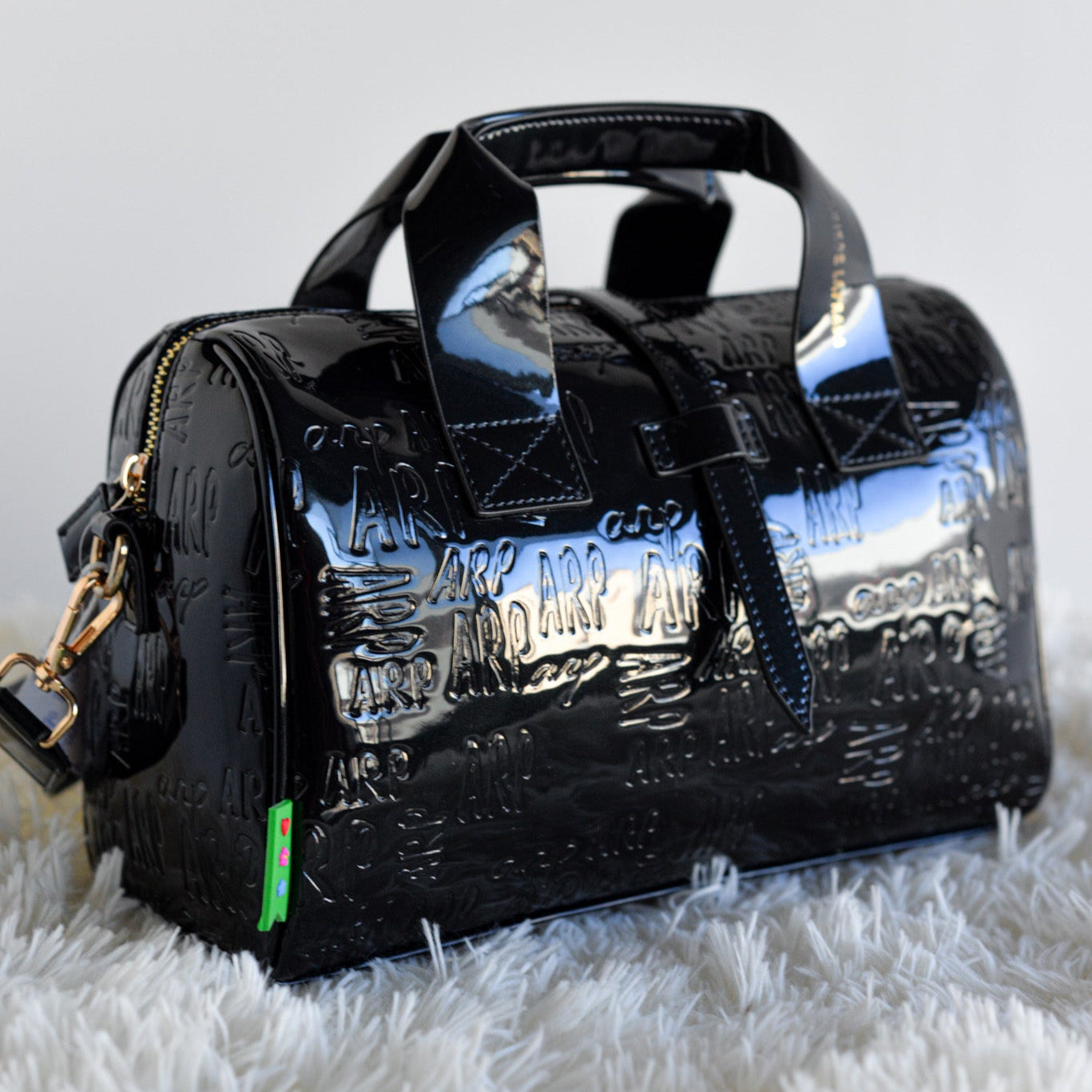 Bowling charol logo AGATHA RUIZ DE LA PRADA Azul