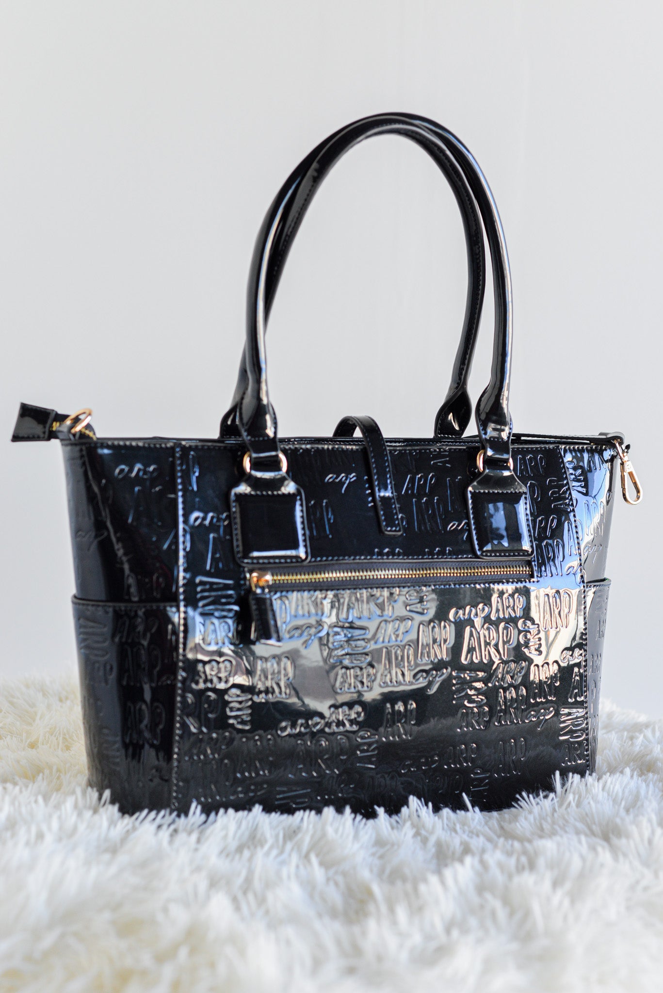 Shopper charol logo AGATHA RUIZ DE LA PRADA Azul