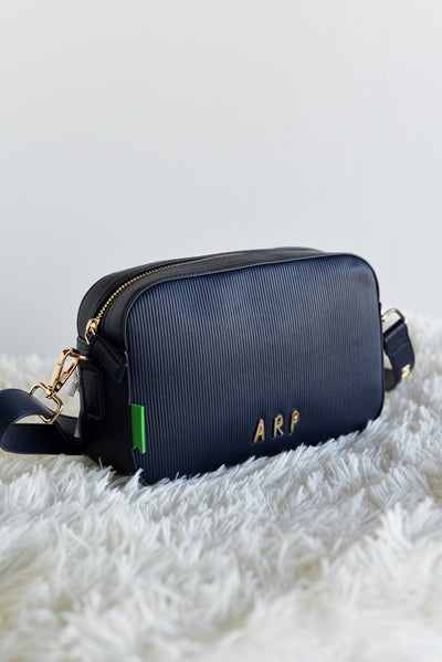 Bandolera clásica ARP grabado AGATHA RUIZ DE LA PRADA Azul