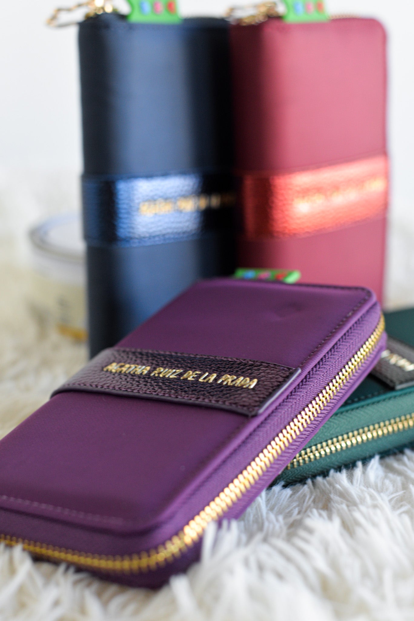 Cartera nylon metalizada Agatha Ruiz de la Prada