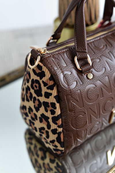 Mini Bowling animal print Noco Marrón