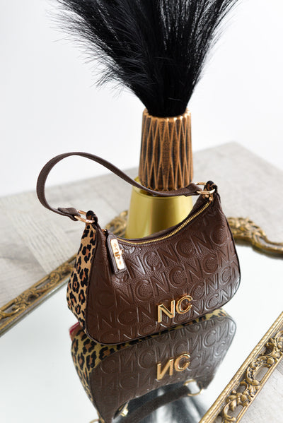 Góndola animal print Noco Marrón