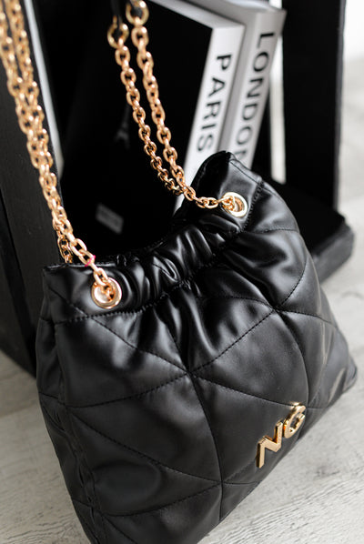 Saco piel vegana NC bordado Noco Negro