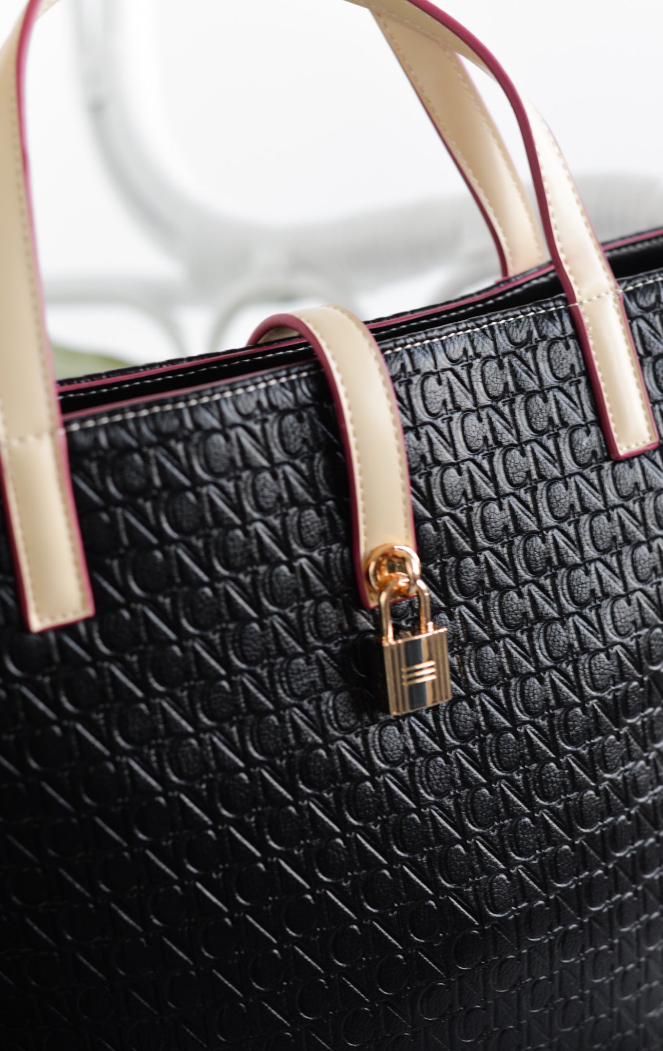 Bolso tote logo Noco Negro