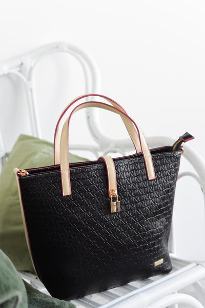Bolso tote logo Noco Negro