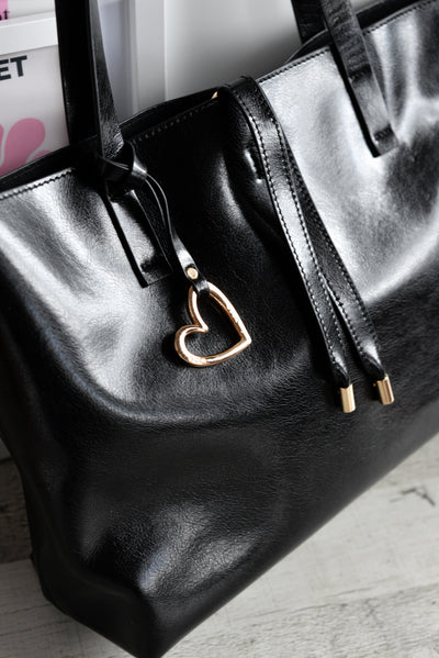 Shopper efecto piel Noco Negro