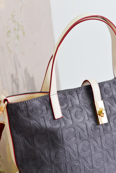 Bolso Tote ante Noco NC Gris