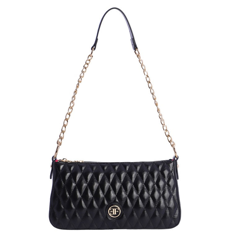 Bolso de hombro Eferri Tesa Negro
