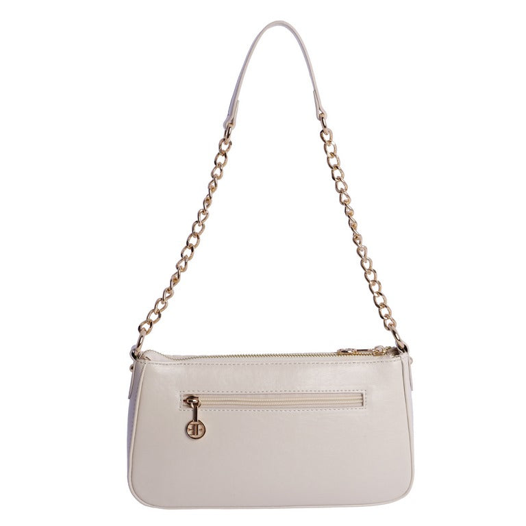 Bolso de hombro Eferri Tesa Beige