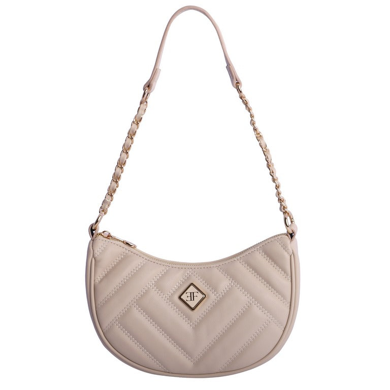 Bolso de hombro Eferri Lola Beige