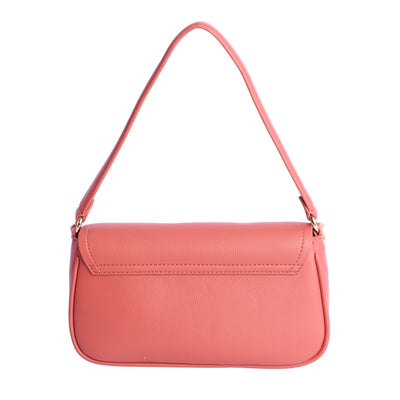 Bolso de hombro solapa Eferri Bea Rosa