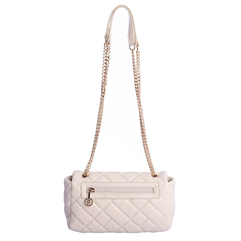 Bolso bandolera solapa Eferri Ofelia Marfil