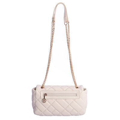 Bolso bandolera solapa Eferri Ofelia Marfil