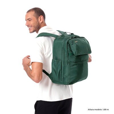 Mochila Porta Ordenador 16" Totto Elan Travel - Silver Pine
