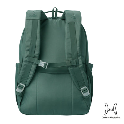 Mochila Porta Ordenador 16" Totto Elan Travel - Silver Pine