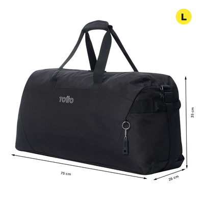 Bolsa de viaje Grande Totto Active Pro L - Black