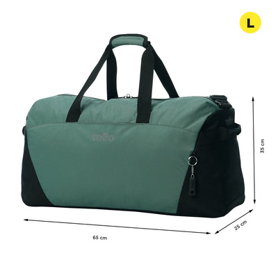 Bolsa de viaje Grande Totto Active Pro L - Silver Pine