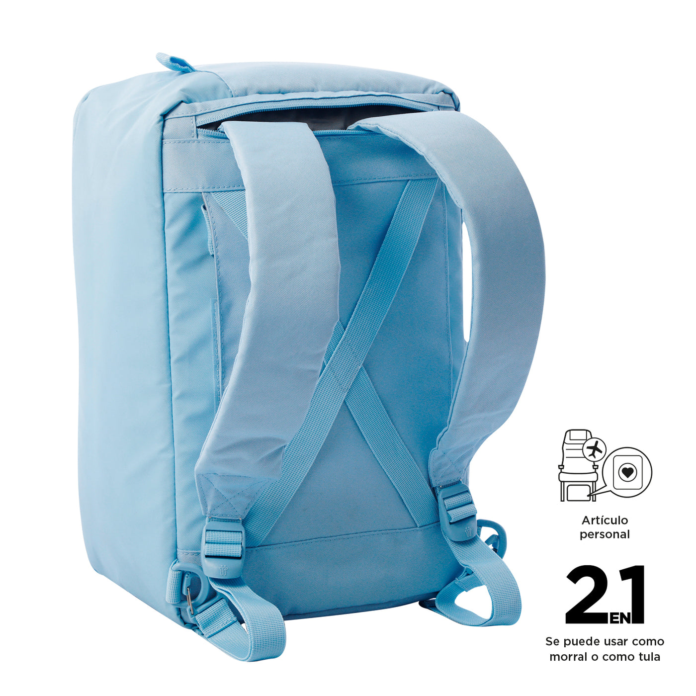 Bolso de Viaje 2 en 1 (40x20x25cm) Totto Underseat - Angel Falls