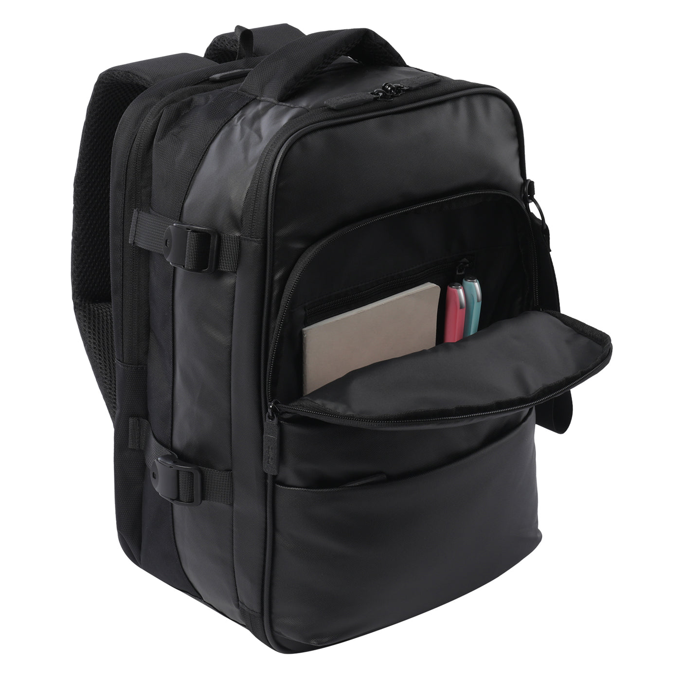 Mochila de Cabina Porta Ordenador 16" Totto Trip - Negro
