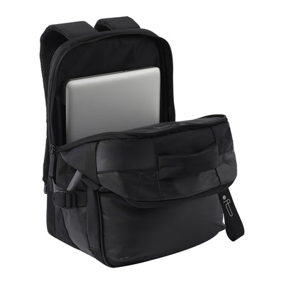 Mochila de Cabina Porta Ordenador 16" Totto Trip - Negro
